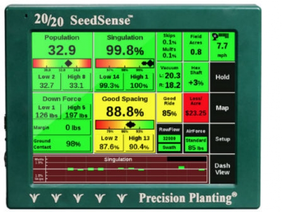 Monitor de Plantio Precision Planting  20/20 Seedsense