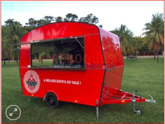 Food Truck Trailer Reboque Vale Do Aço