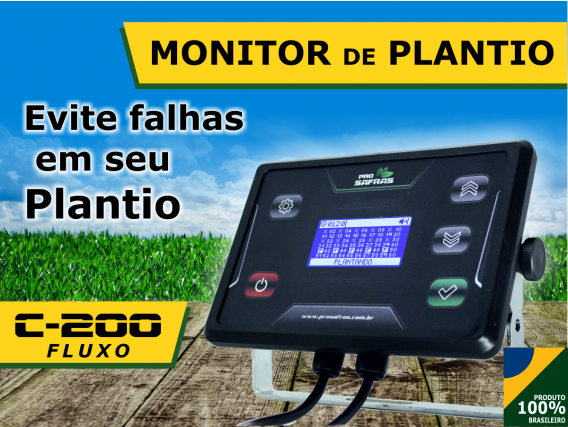 Monitor De Plantio Até 60 Linhas Fluxo - Pro Safras
