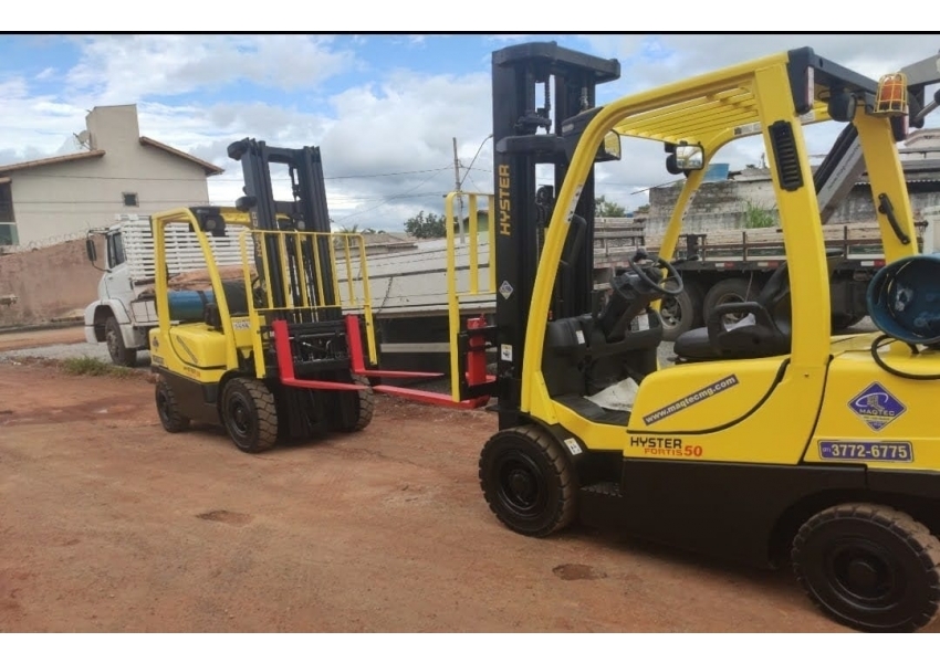 Empilhadeira Hyster 50 Fortis 2 toneladas Usada 2010 Agrofy