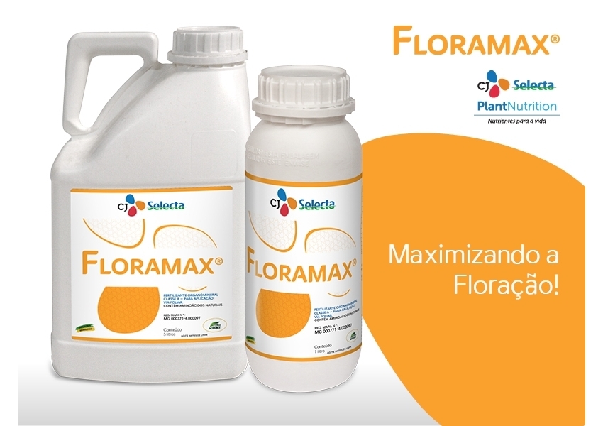 Fertilizante Foliar Floramax Cj Selecta Agrofy 