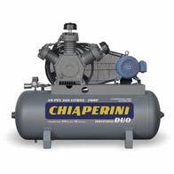 Compressor de ar alta pressão 40 pcm 360 litros - Chiaperini 40 Pés 360L DUO