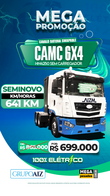 Caminhão Cavalo Trator Camc 6X4 2021 Elétrico Hn4250