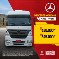 Caminhão Mercedes-Benz - Axor 2644 - Oferta