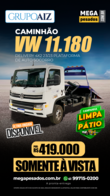 Caminhão Volkswagen 11.180 4X2 Plataforma Auto Socorro