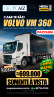 Caminhão Volvo Vm 360 Com Baú Sider Facchini