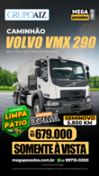 Caminhão Volvo Vmx 290 6X4 Betoneira 8M Aizi