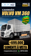 Caminhão Volvo Vmx 360 Baú Carga Seca 9,5M