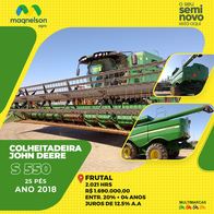 Colheitadeira Jd S550 - 25 Pés - Ano 2018