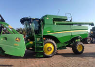 Colheitadeira John Deere S 550 - Ano 2014