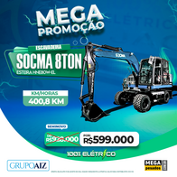 Escavadeira Elétrica 8T Socma Hne80W-El