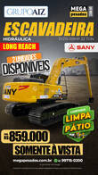 Escavadeira Sany Sy215 Com Long Reach