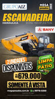 Escavadeira Sany Sy215C