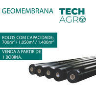 Rolos Geomembranas TechGeo Durability PEAD - Texturizada