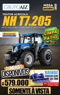 Trator Agrícola New Holland T7.205 Pneu Single