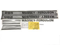 LS Máquinas  Jogo De Decalque Trator Massey Ferguson 55x