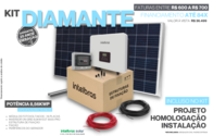 Kit Energia Solar Intelbrás Diamante - Fotovoltaico