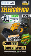 Manipulador Telescópico Jcb 530-70 4X4 76Hp Caçamb-Garf