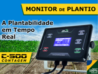 Monitor De Plantio 5A60 Linhas Contagem C500 Pro Safras