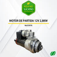 Motor De Partida 12V 2,8 Kw Re533976 John Deere