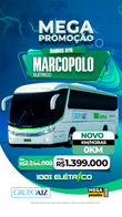 Ônibus Chassi Byd Elétrico Marcopolo 44 Passageiros