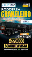 Rodotrem Granel 9,7M 9,7M Grades 800-1000M 25 Pneus