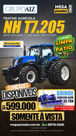 Trator Agrícola New Holland T7.205 Pneu Dual