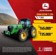 Trator John Deere - 7230J - Oferta