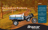 Triciclo De Carga 300 Kg - Brazcar Tricargo