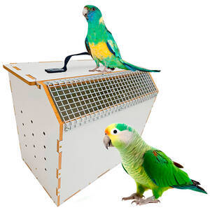 Caixa Transporte aves pássaros e animais de pequeno porte