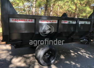Carreta Basculante Mtd 4 Tons Ano 2025