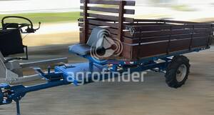 Carreta Para Micro Trator Marcassio 15.000 Ano 2025