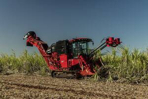 Colhedora de Cana Case IH Austoft 9000 Single Row