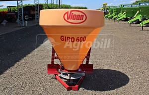 Distribuidor de Calcário 600 Litros Giro 600