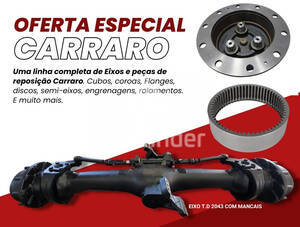 Eixo De Tração Carraro Td 2043