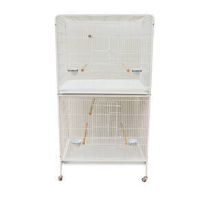 Gaiola Ring Neck Rosela Arara Papagaio Cacatua 2 Andares