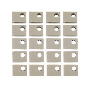 Kit com 20 Isoladores Porcelana Louça Passagem
