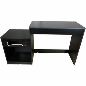 Mesa home office para escritório cama pet para cachorro DUKE-PRETO