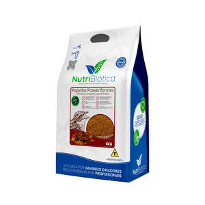 Ração Nutribiótica BUGS PAPINHA PASSERIFORMES - 5KG