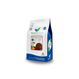 Ração Nutribiotica NATURE Passeriformes Beterraba e Laranja - 300G