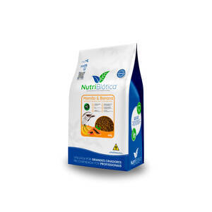 Ração Nutribiotica NATURE Passeriformes Mamão e Banana - 300G