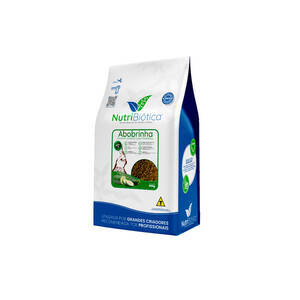 Ração Nutribiotica NATURE Psitacídeos Abobrinha - 300G
