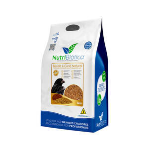 Ração Nutribiotica SUPER PREMIUM Bicudo e Curió Natural - 5KG