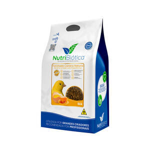 Ração Nutribiotica SUPER PREMIUM Farinhada Canario Natural - 5KG