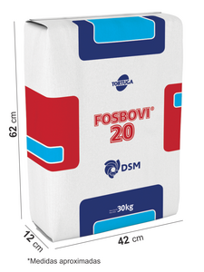 Suplemento Sal Mineral Para Bovinos De Corte A Pasto - Fosbovi® 20