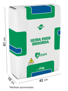 Suplemento Sal Mineral Para Bovinos De Corte A Pasto - Ultra Phos Engorda