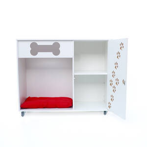 Armário Balcão Multiuso Casa Cama Para Pet Cachorro Cãe