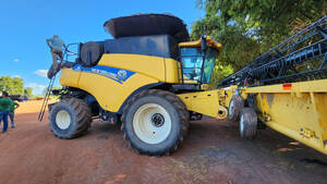 Ca New Holland Cr8090 Plataforma Draper 45 Pés 2017