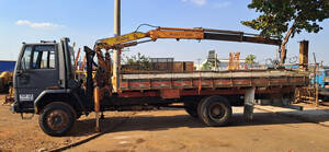 Caminhão Cargo 1415 Ao 1987 Com Munck Madal