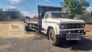Caminhão Dodge D950 1975 Toco Carroceria Madeira7359749